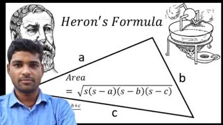 Herons Formula step by step guide [upl. by Kelleher]