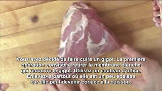 Agneau  parer gigot [upl. by Eisned]