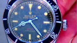 Vintage Roex Submariner 6536 on the Antiques Roadshow [upl. by Damalis]