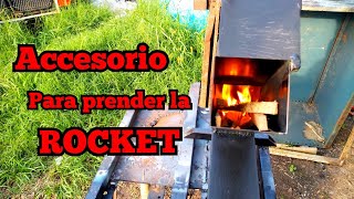 Como ENCENDER tu estufa ROCKET muy fácil [upl. by Melisenda]