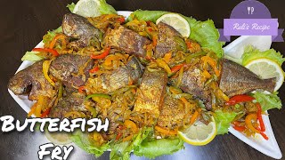 How to Easily Make Butterfish dish Delicious Seafood Recipe  Veggie and Fish Recipe Bangla Recipe [upl. by Air]