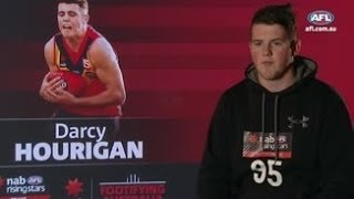 NAB AFL Draft Countdown  Meet Darcy Hourigan [upl. by Chicoine]