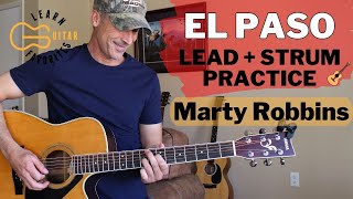 El Paso  Marty Robbins  Full Guitar Lesson [upl. by Bekah]