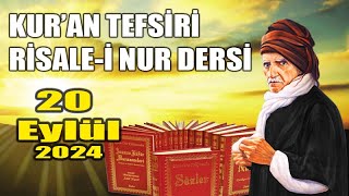 20 Eylül Risalei Nur Dersi [upl. by Tnafni]