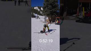 Backcountry Skier VS Skimo Racer  INSANE 🔥🔥 [upl. by Mauro]