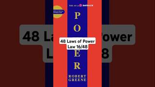 Why Absence Can Boost Your Power – Law 16 of The 48 Laws of Power 48lawsofpower booksummary [upl. by Htebharas]