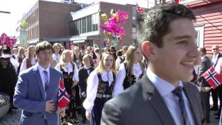 17 Mai Lillehammer 2016 GrunnlovenNational Day Norway [upl. by Bastien]