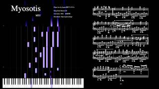 Deemo 20 Myosotis Piano Version  ピアノ楽譜で Myosotis [upl. by Eadas9]