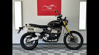 Triumph Scrambler 1200 XE 2023 2350 miles [upl. by Arabela]