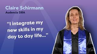 Claire SCHIRMANN  2023 Audencia DBA Graduate [upl. by Atsed]