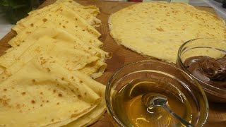 RİCETTA CREPES CLASSICO I Impasto Base per Crepes Dolci e Salate Perfette 51 [upl. by Htebharas]