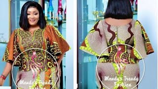 2022 CHIC MODÈLE EN PAGNE AFRICAIN POUR FEMME  ANKARA STYLES 2022 NEW ANKARA LONG SKIRT AND BLOUSE [upl. by Yesor668]