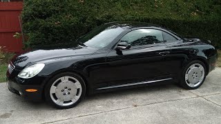 2002 lexus sc430 hardtop convertible oil and oil filter change how to video [upl. by Schlessel]