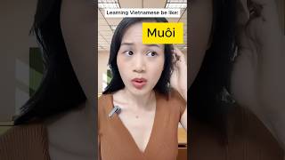 Learning Vietnamese pronunciation learnvietnamese shorts vietnamesepronunciation [upl. by Minnaminnie]