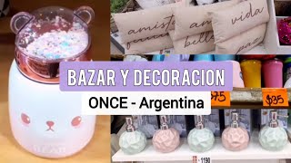 BAZAR y DECORACIÓN de ONCE  Aticulos lindos y Económicos  Compras en Bs As Argentina 🛍🤗 [upl. by Aicinod129]