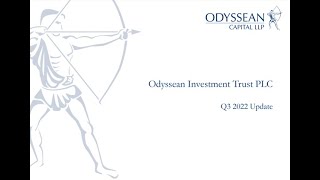 Odyssean Investment Trust  Q3 2022 Portfolio Manager Update  1st November 2022 [upl. by Areic644]