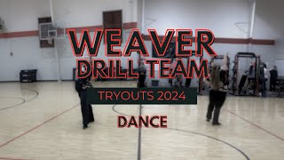 2024 Drill Team Tryouts  Dance [upl. by Sacram]