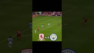 8x1 💀💀 middlesbrough 8x1 manchestercity premierleague england uk football soccer video [upl. by Ekenna]