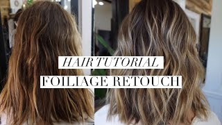 Foiliage Retouch  Hair Tutorial [upl. by Prouty16]