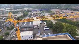 THE BEST CRANE DRIVER IN THE FLAT PLANE AT WORK UNCUT  Original Audio [upl. by Rubia206]