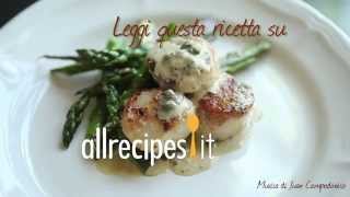 Come fare le capesante in salsa al pesto  videoricette di secondi di pesce [upl. by Quartet88]