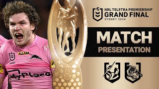 NRL Grand Final 2024  Post Match Presentation [upl. by Nawk]