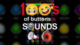 Best Soundboard App for Meme Creation  100’s of Buttons amp Sounds  AndroidiOS [upl. by Ellord]