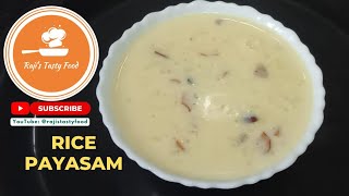 Rice payasam recipe in TamilRice kheerHow to make rice payasam [upl. by Mian]