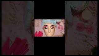 quotASMR Pink Glam Makeup on Mannequin  No Talking Relaxing Makeup Soundsquot shorts [upl. by Stuart109]