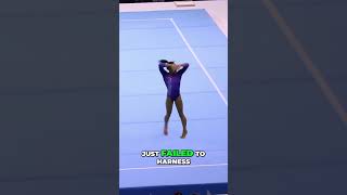 Simone Biles A Graceful Journey to Olympic Perfection shorts simonebiles parisolympics2024 [upl. by Leirej930]