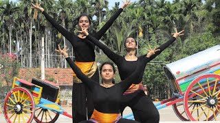 Titanic Irish Third Class Party  Indian Classical Dance RAGA [upl. by Burget]