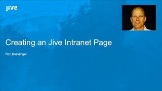 Creating Portal Pages in Jive [upl. by Suivatra]