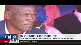 Family of missing journalist Bogonko Bosire still hopeful for his return [upl. by Aneris173]