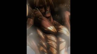 EREN FIRST TIME VICTORY ATTACK ON TITANS ❤️‍🔥🗿🐐 attackontitanedit aot erenedit anime edit [upl. by Aisel343]