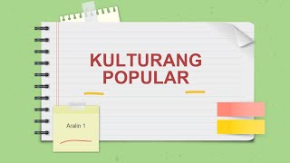 Kulturang Popular Aralin 1 [upl. by Androw381]