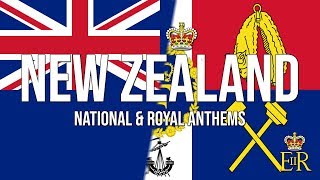 🇳🇿 National amp Royal Anthems of New Zealand God Defend New Zealand amp God Save the Queen [upl. by Esther]