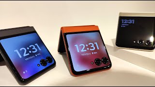 SMAX：モトローラの新折りたたみスマホ「motorola razr 50」を試す！【ファーストインプレッション】 [upl. by Moreta]