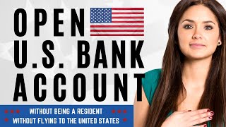 How to Open a US Bank Account ONLINE as a NonResident [upl. by Read522]