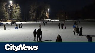 Bowness Park in Calgary offers winter fun activities [upl. by Corb]