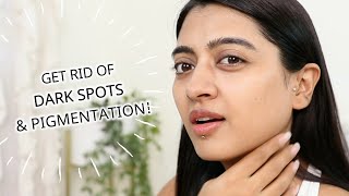 Skin Care Routine How I Got Rid of Dark Spots amp Pigmentation Sue to Sun Exposure [upl. by Acinonrev]