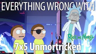 Everything Wrong With Rick and Morty S7E5  quotUnmortrickenquot [upl. by Ssirk765]