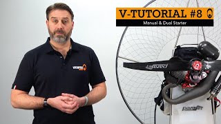 PARAJET EXPLAINS 08  VITTORAZI MOTORS MOSTER 185 MANUAL amp DUAL STARTER PARAMOTOR ENGINE MAINTENANCE [upl. by Ardnayek]