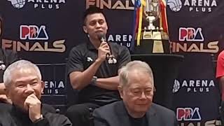 BRGY GINEBRA TAL N TEXT PRESS CONFERENCE [upl. by Irtak740]