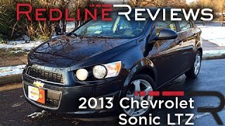 2013 Chevrolet Sonic LTZ Review Walkaround Exhaust amp Test Drive [upl. by Redan588]