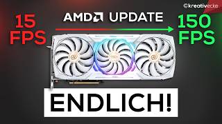 Das größte UPDATE für ALLE AMD GRAFIKKARTEN NUTZER DOPPELT so VIELE FPS Was bringt eigentlich AFMF [upl. by Sirotek]