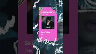 Sa Iyo Talaga by Odri hitting 4 weeks on Spotify s Fresh Finds Philippines playlist 💪❤️ [upl. by Junji]