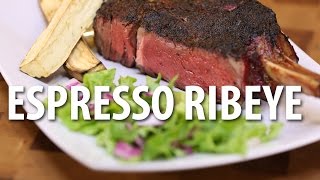 Espresso Crusted Ribeye Steak  Big Meat Sunday [upl. by Spindell]