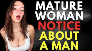 13 DETAILS MATURE WOMEN INSTANTLY NOTICE ABOUT A MAN AT FIRST GLANCE STOICISM [upl. by Saidnac127]