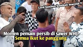 Momen pemain persib semua naik panggung💥auto bergoyang  persib di tanjungsari hari ini [upl. by Berners]