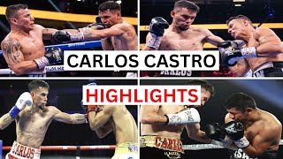 Carlos Castro 14 KOs Highlights amp Knockouts [upl. by Karlene]